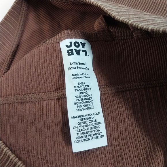 JoyLab Ribbed Seamless Bra - Picture 5 of 11